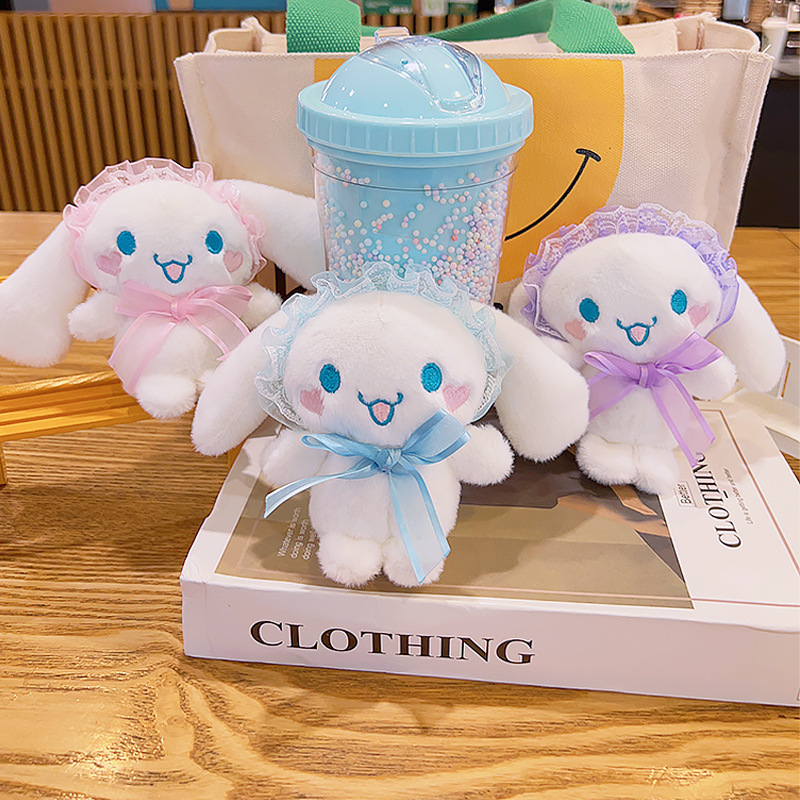 Plush Cinnamoroll Babycinnamoroll Keychain Toy Wholesale Cartoon Doll Doll Lovely Bag Pendant Key Chain Small Gift