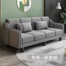 沙发床小户型两用简易多功能客厅可折叠经济型布艺沙发租房双三人