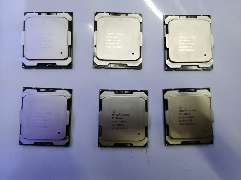 现货e5 2680v4 cpu 2011针志强e5 2680v4多核cpu