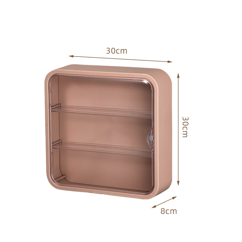 Wall-Mounted Storage Display Stand Pop Mart Acrylic Hand-Made Storage Box Dustproof Moisture-Proof Blind Box Display Stand