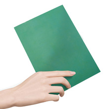 版画胶板 圆形橡胶板油墨版画胶刻板 绿色雕刻软胶板工具套装