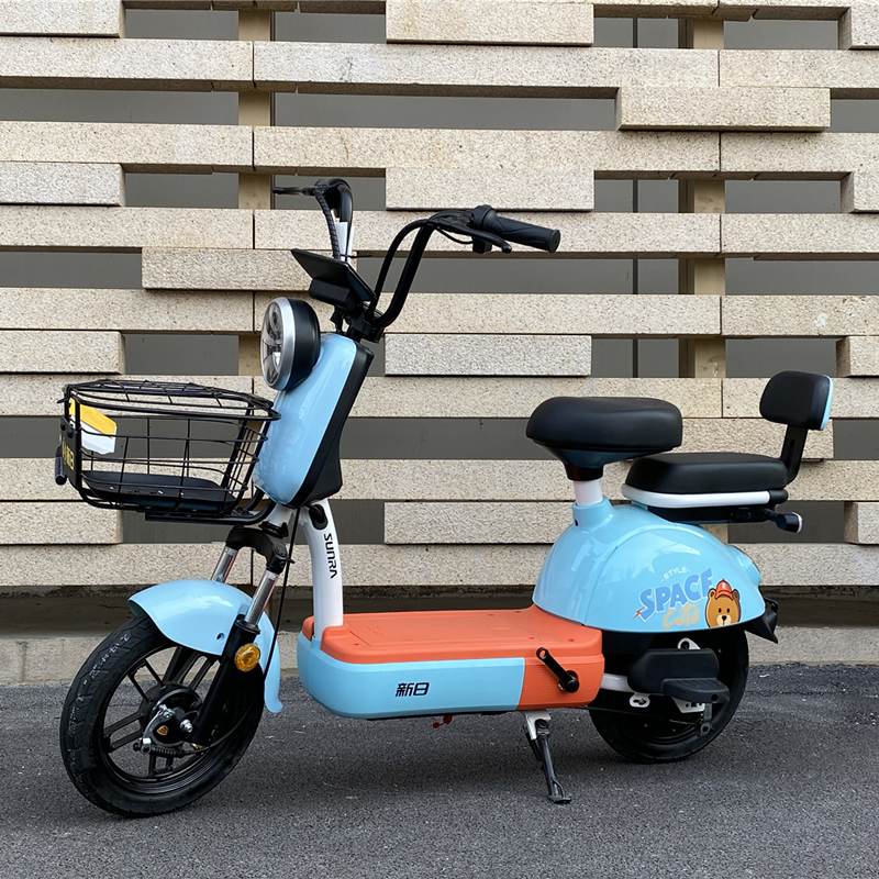 新日电动车小型车女士新国标电瓶车电动自行车学生代步轻便电单车