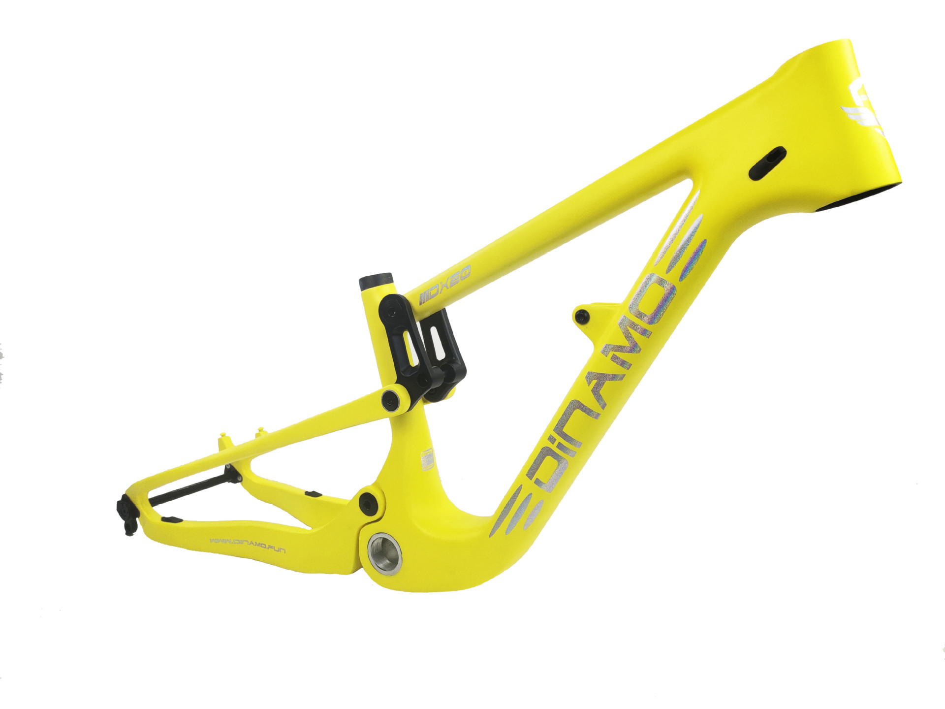 20寸碳纤维软尾山地车自行车车架双避震竖装避震器xc级am软尾车架