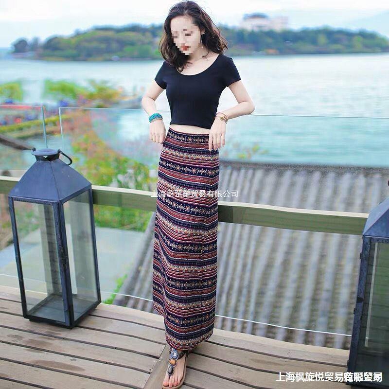 傣族筒裙版纳版纳西双版纳傣族子女南部三年服装泰国西双版纳三月