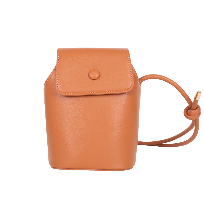 Korean Style Mobile Phone Bag Crossbody Foreign Trade Retro Simple All-Match Women's Wallet Large-Capacity Bucket Bag Women's Bag Wholesale