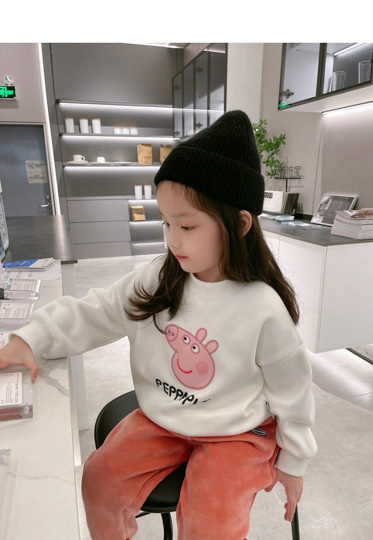 辰辰妈男女童装秋冬裤子双面加绒保暖运动休闲春秋时尚外穿儿童潮