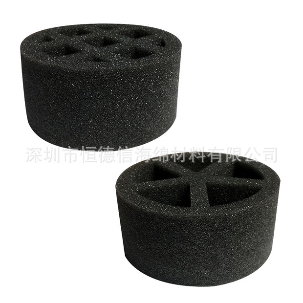 定制管道pvc管软管用通风器降噪消音棉 空调风管防尘滤尘过滤海绵