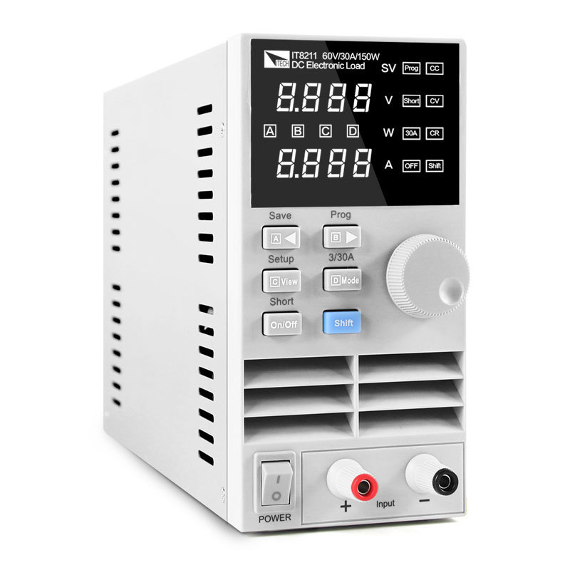艾德克斯负载仪60v/30a/150w可编程直流电子负载测试仪it8211