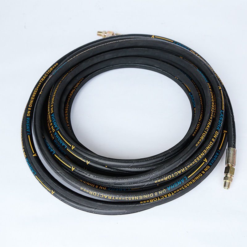 厂家批发钢丝管空压机高压风炮管丁腈橡胶钢丝气管充气管气动管