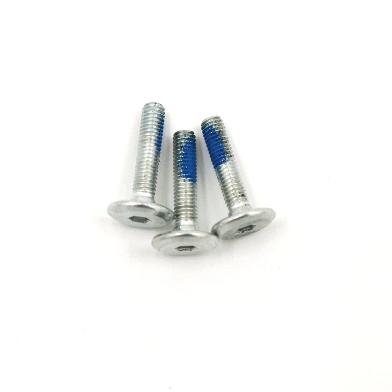 现货直供5*23平头倒边内六角防松螺丝不锈钢304m3-m6接受定制