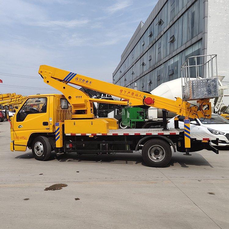 园林修剪车载式高空伸缩车 高空作业车 路灯维修施工车