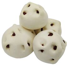 山东烟台特产/胶东大馒头/蓝白面食/豆饽饽/小麦粉馒头无增白剂