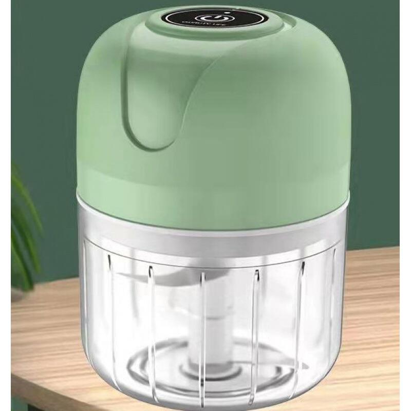 电动打蒜器蒜泥厨房捣蒜器压无线蒜蓉料理机大蒜绞肉辅食机