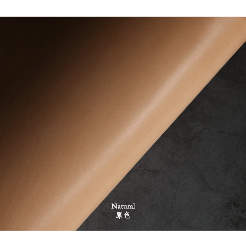 18皮革 意大利buttero透染植鞣革 彩色多脂头层牛皮 双肩手工皮料