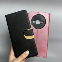 适用于红米A3 翻盖REDMI A3插卡带扣小牛纹防摔磨砂TPU纯色皮套