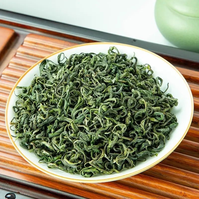 贵州绿茶茶叶浓香型2022新茶高山云雾茶特级手工炒青250g袋装批发