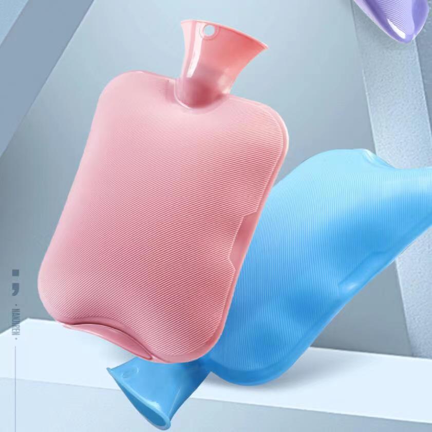 Exclusive for Cross-Border Yongbao PVC Hand Warmer Solid Color Simple Thickened Explosion-Proof Hot Water Injection Bag