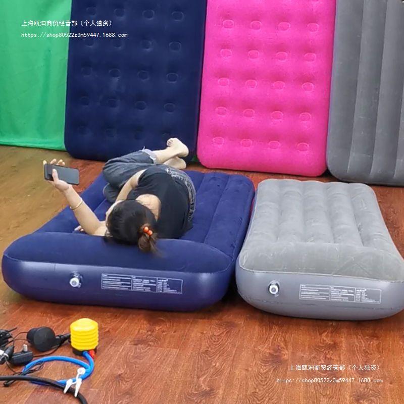 夏天充气床打地铺地上气垫床出租屋床简易折叠充气式气垫儿童床垫