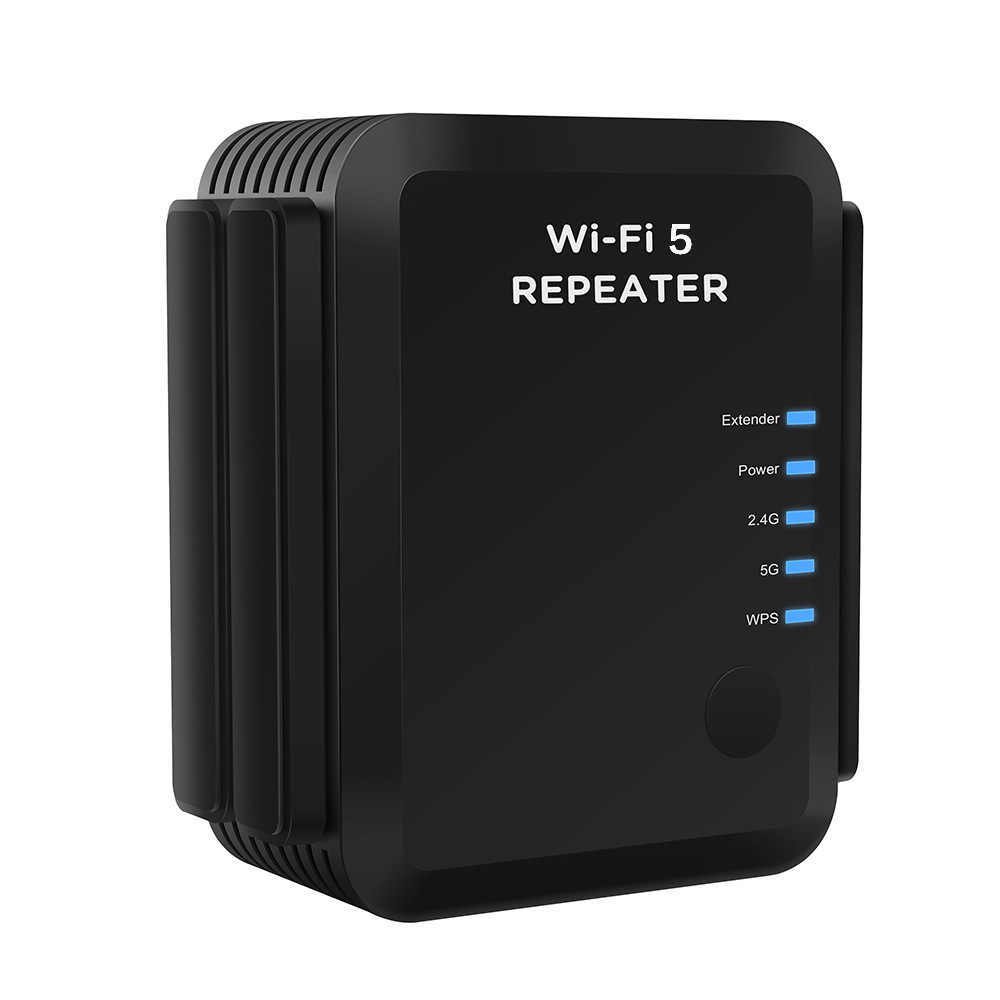 新品1200m中继器双频wifi信号放大器repeater扩展器ap增强器11ac
