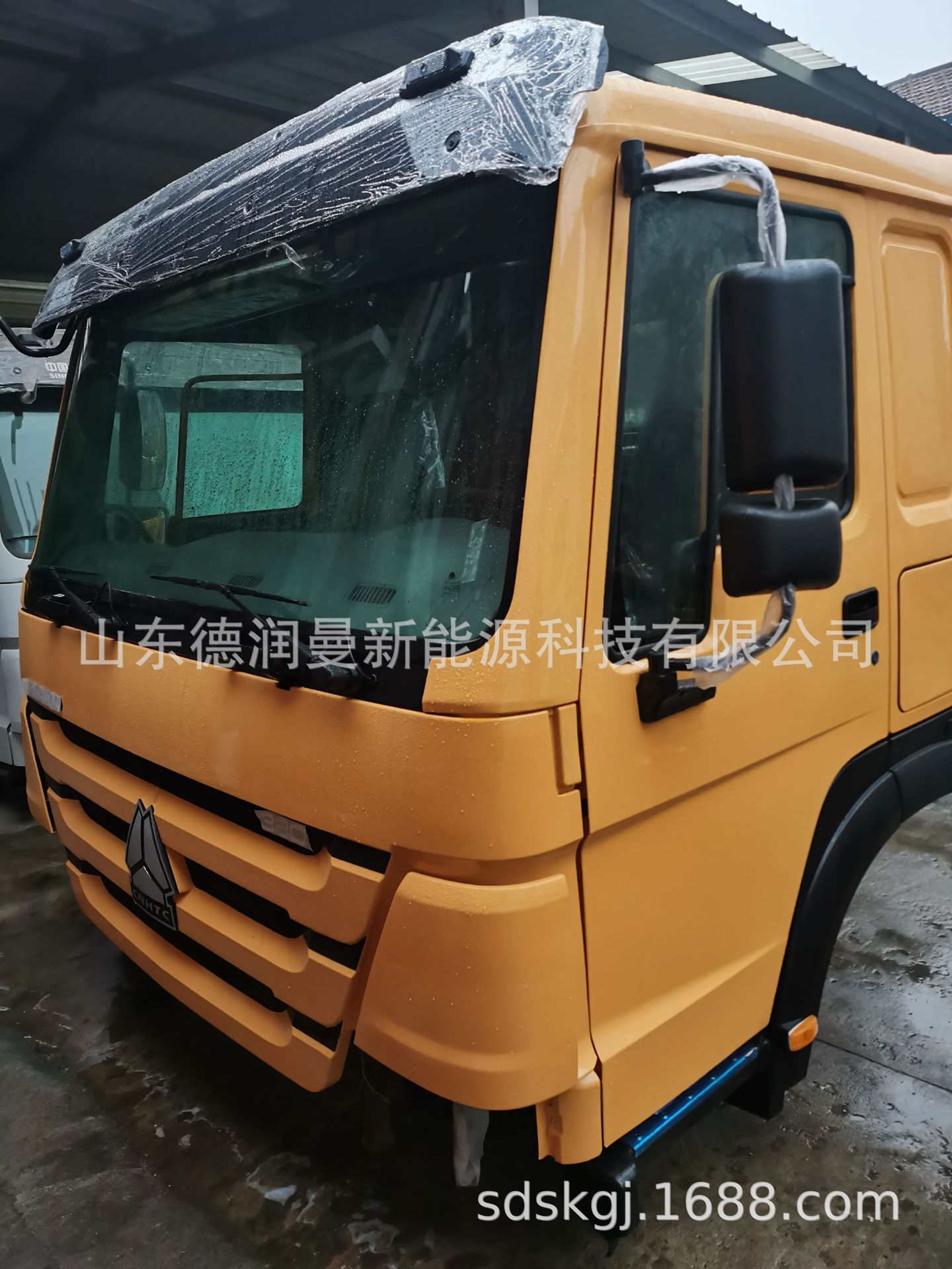 济南豪沃驾驶室销售 豪沃搅拌车驾驶室篓子豪沃水泥罐车配件洒水