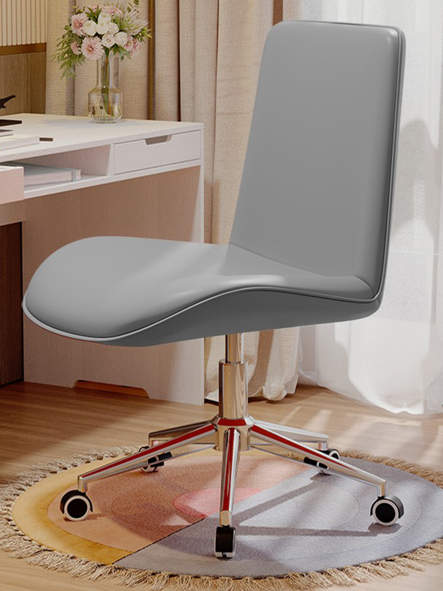 家用ins风轻奢电脑椅万向轮办公椅前台坐椅化妆椅写字台转椅子凳