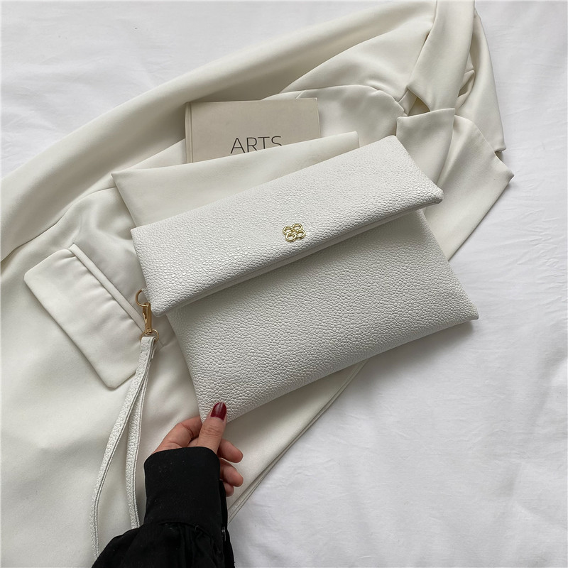 2023 Spring New Wrist Small Bag Simple Korean Style Long Women's Clutch Casual Pouch Personalized Clutch