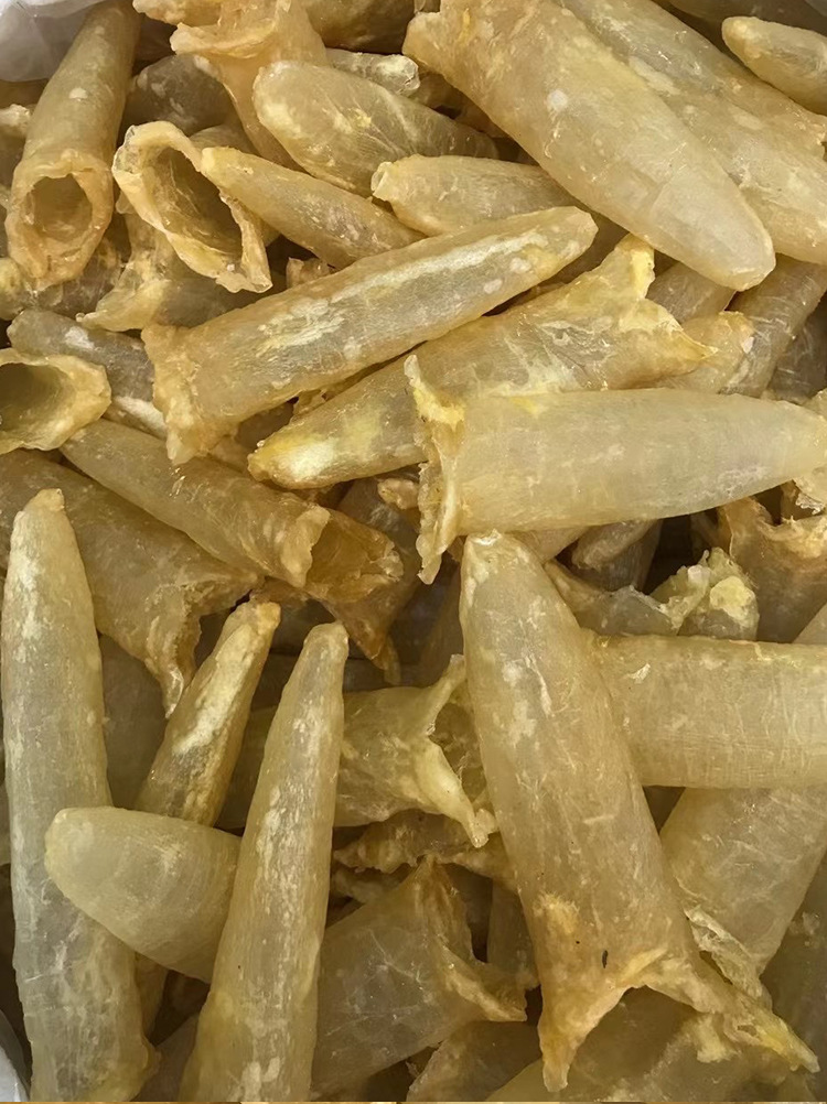 产地鱼胶批发巴沙鱼胶一德路花胶鱼胶巴沙胶即食鱼胶原材巴沙筒胶