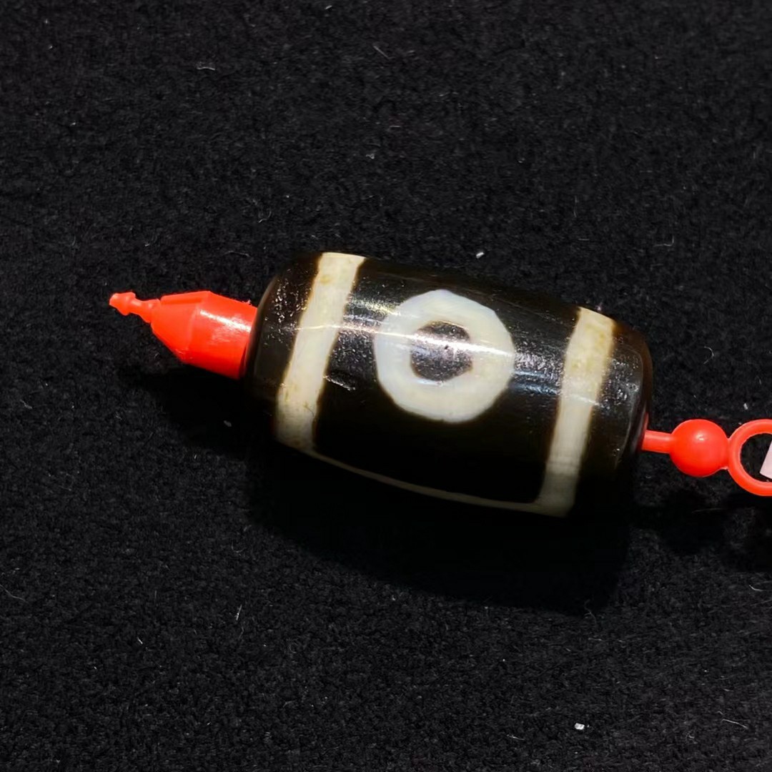 藏式二眼天珠品相佳风化细腻包浆油润老气古旧收藏品jy7a16-阿里巴巴