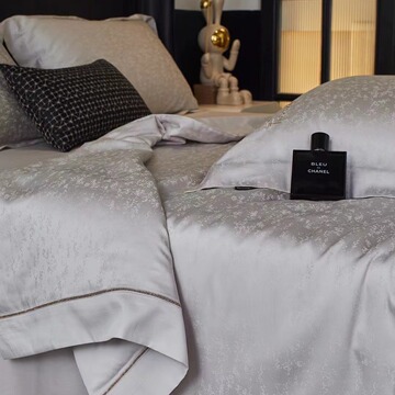 高端轻奢100支天丝棉夏被四件套柔软提花夏凉被空调被裸睡凉爽