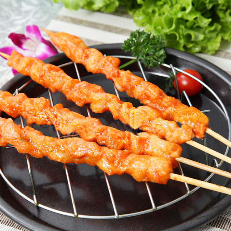 正大蜜汁里脊串鸡肉串冷冻半成品串烧烤大串街边油炸串串网红大串