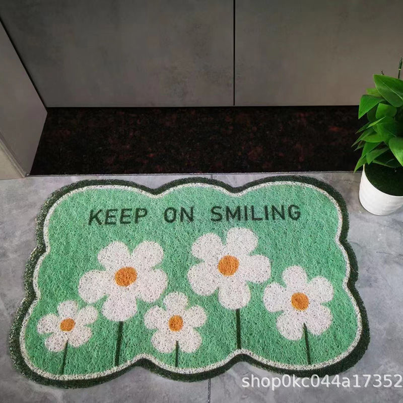 Home Mat Door Wholesale Non-Slip Stain-Resistant Scratch-Resistant Earth Removing Household Entry Door Door Wear-Resistant Dust-Proof Foot Mat