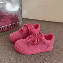 代购正品彪马puma x x-girl suede联名款涂鸦diy美学低帮板鞋女鞋