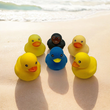 破风鸭小黄鸭公仔 头盔专用鸭子 汽车摆件 抖音同款网红社会鸭