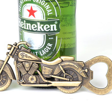 锌合金摩托车开瓶器亚马逊跨境仿复古摩托车啤酒开瓶器小礼品赠送