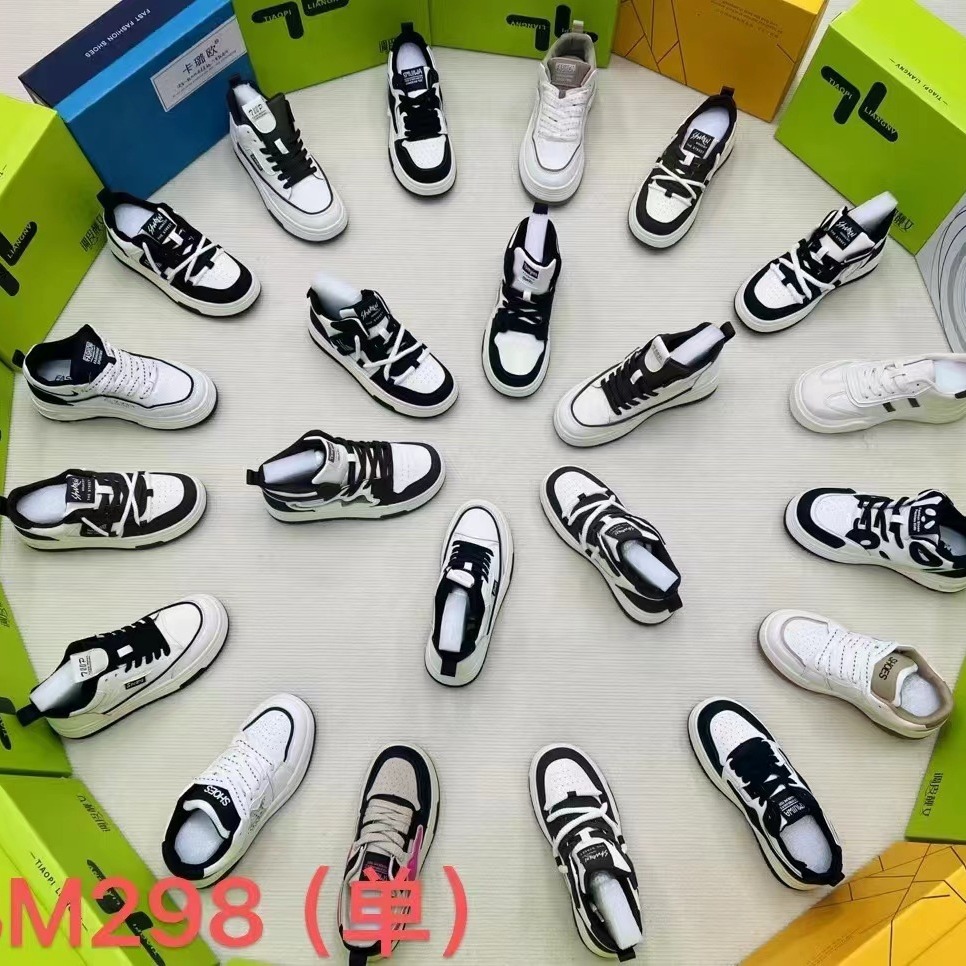 地摊鞋库存尾货鞋批发处理鞋杂款断码鞋清仓运动鞋地摊女鞋货源