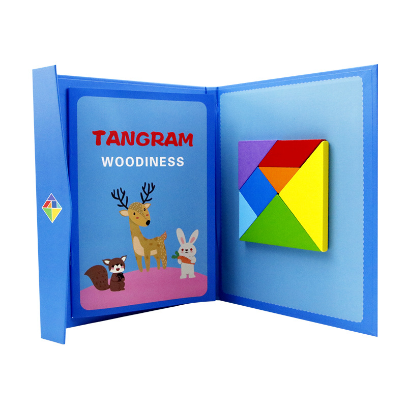 Magnetic Jigsaw Puzzle for Children Primary School Students First Grade Colorful Puzzle Wooden Toys Early Childhood Education Puzzle