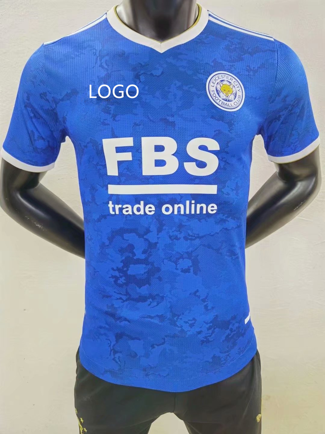 2021莱斯特城球员版球衣 莱斯特城主场足球服 厂家批发 一件代发