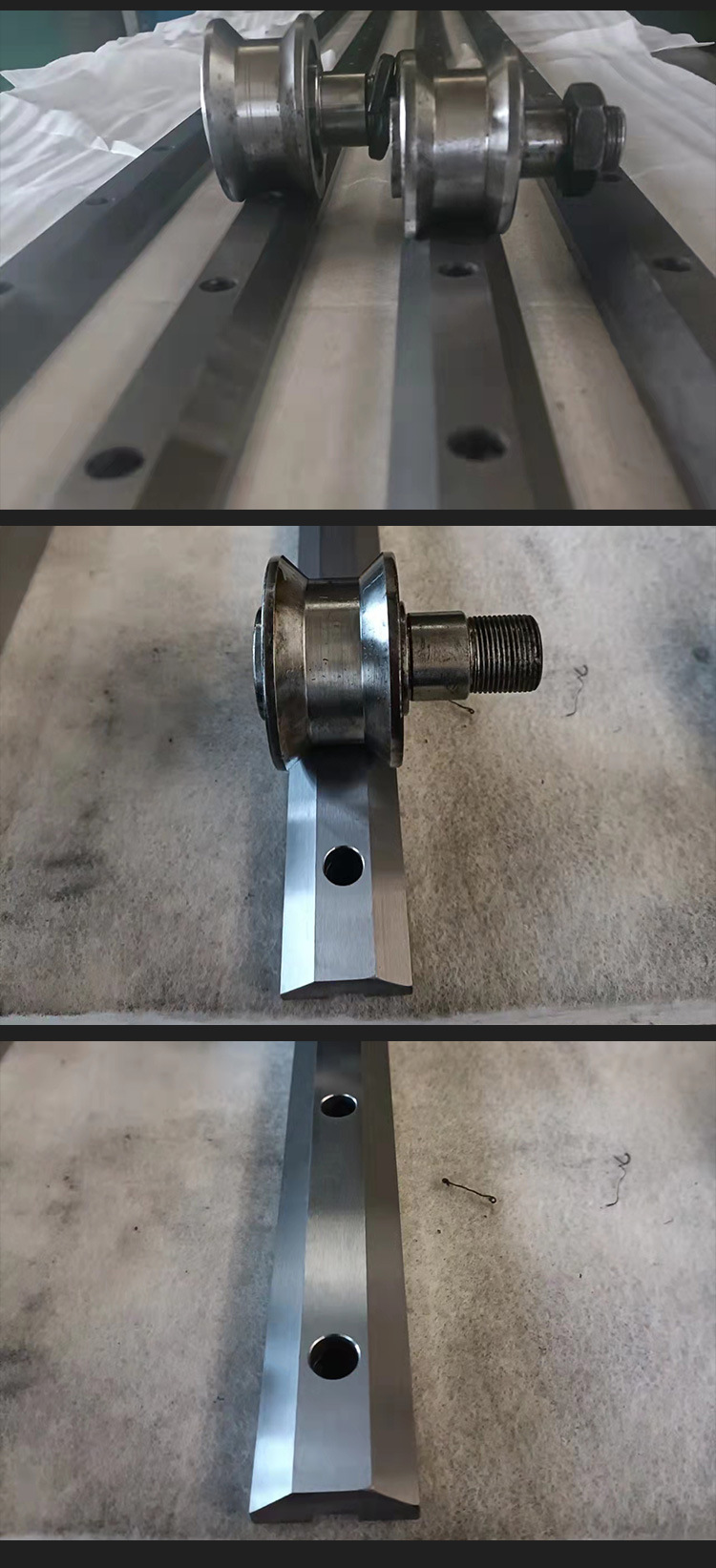 v型滚轮导轨直线导轨 双v型滚轮导轨滑块导轨 厂家直销