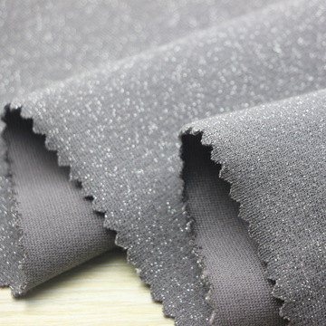 nr银丝罗马布尼龙人棉粘胶弹力锦氨纶打鸡布打基布双面布罗马布料