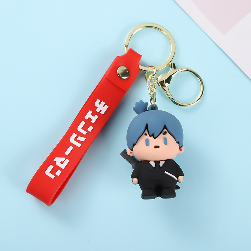 Cartoon TV Keychain Poqita Pendant Creative Couple Cars and Bags Ornaments Small Gifts Wholesale