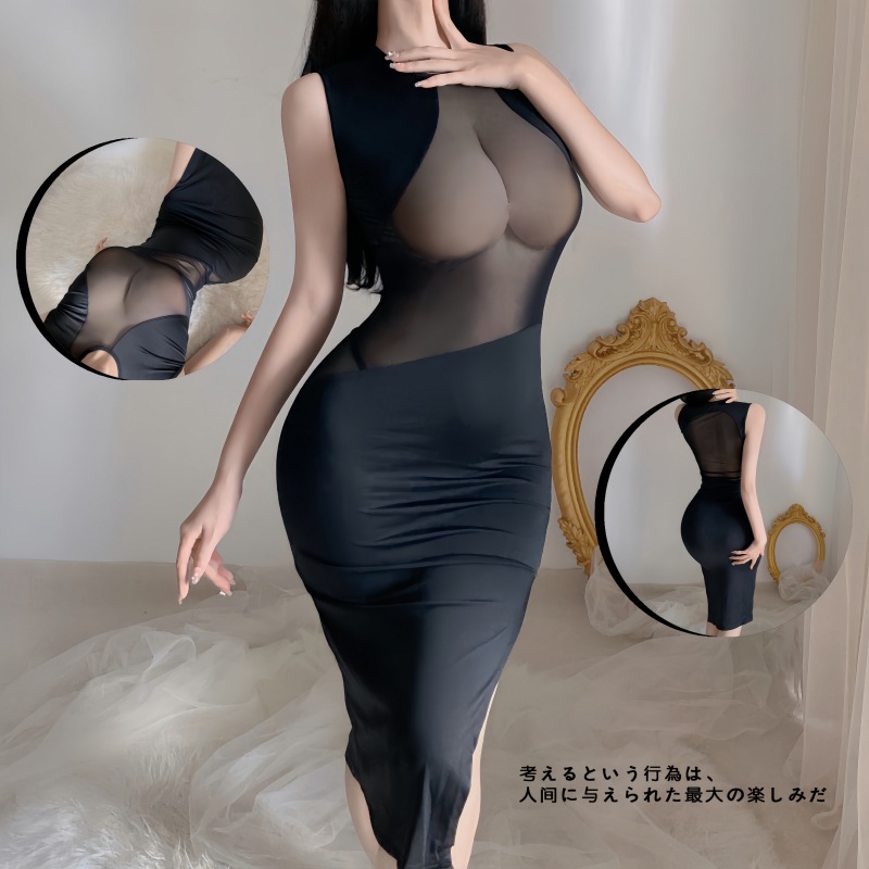 Night Three-Point Sexy Lingerie Women's Sexy Sexy Dress Dress Wrapped Skirt Club Wear Suit Factory Wholesale
