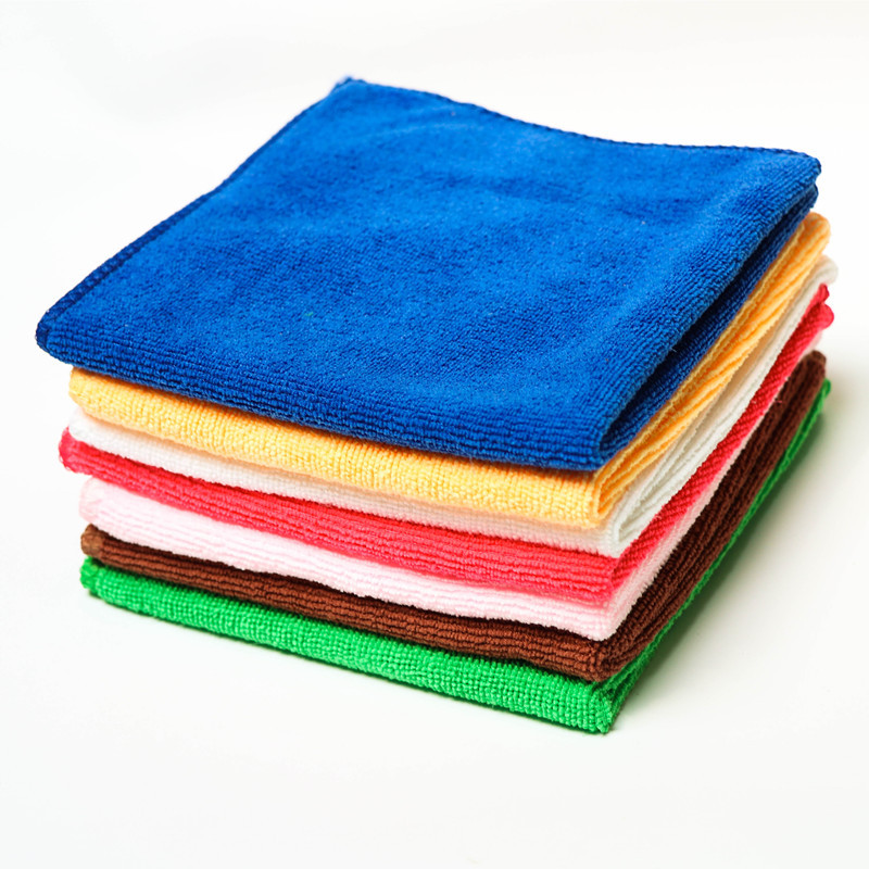 毛巾正方形抹布吸水巾条洗车巾超细纤维柔软不掉毛30*30包邮批发