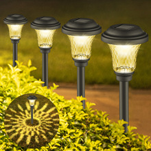 亚马逊太阳能草坪灯装饰氛围灯LED花园景观地插灯投影灯跨境热销