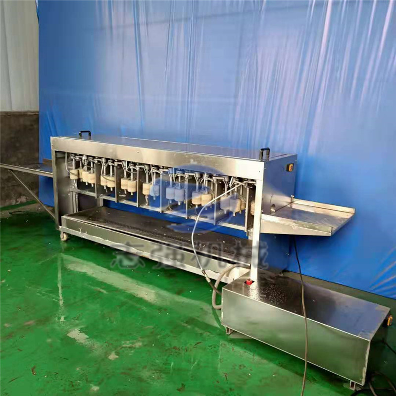 河南山药莴笋去皮机 水循环毛辊削皮设备 志强供应山药去皮机