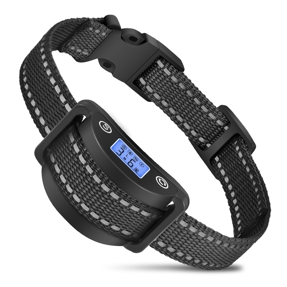 防狗叫新版智能多功能止吠器止吠器训狗防狗叫项圈声音震动点击