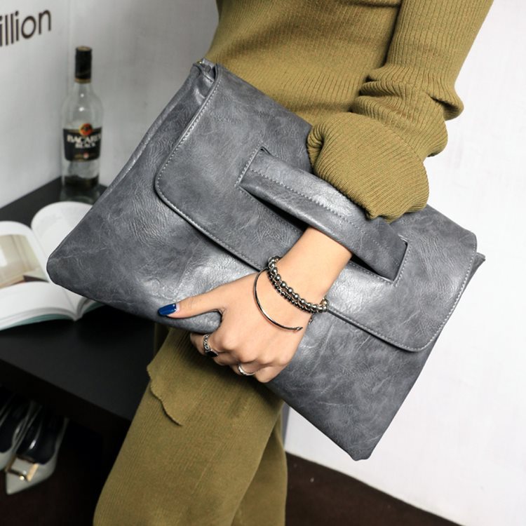 韩版女包2024新款 女包女士潮包大容量简约手拿包手抓包信封包潮