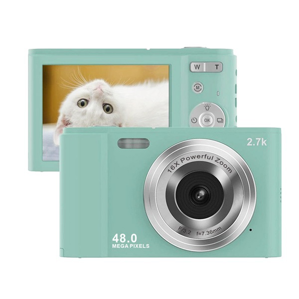 跨境4800万像素高清数码照相机学生入门迷你卡片机家用拍摄照相机