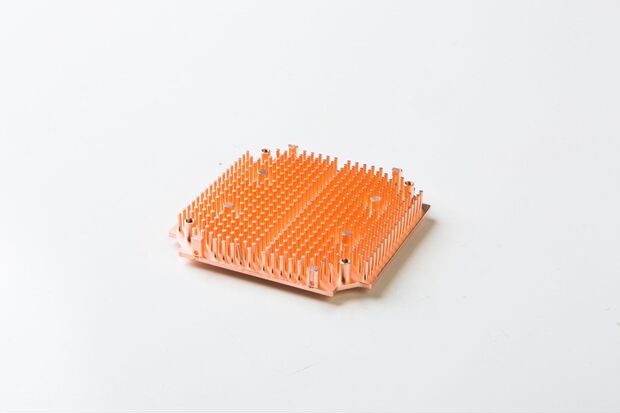 定制纯铜散热片 散热块显存内存迷你mini小型微型散热器批发