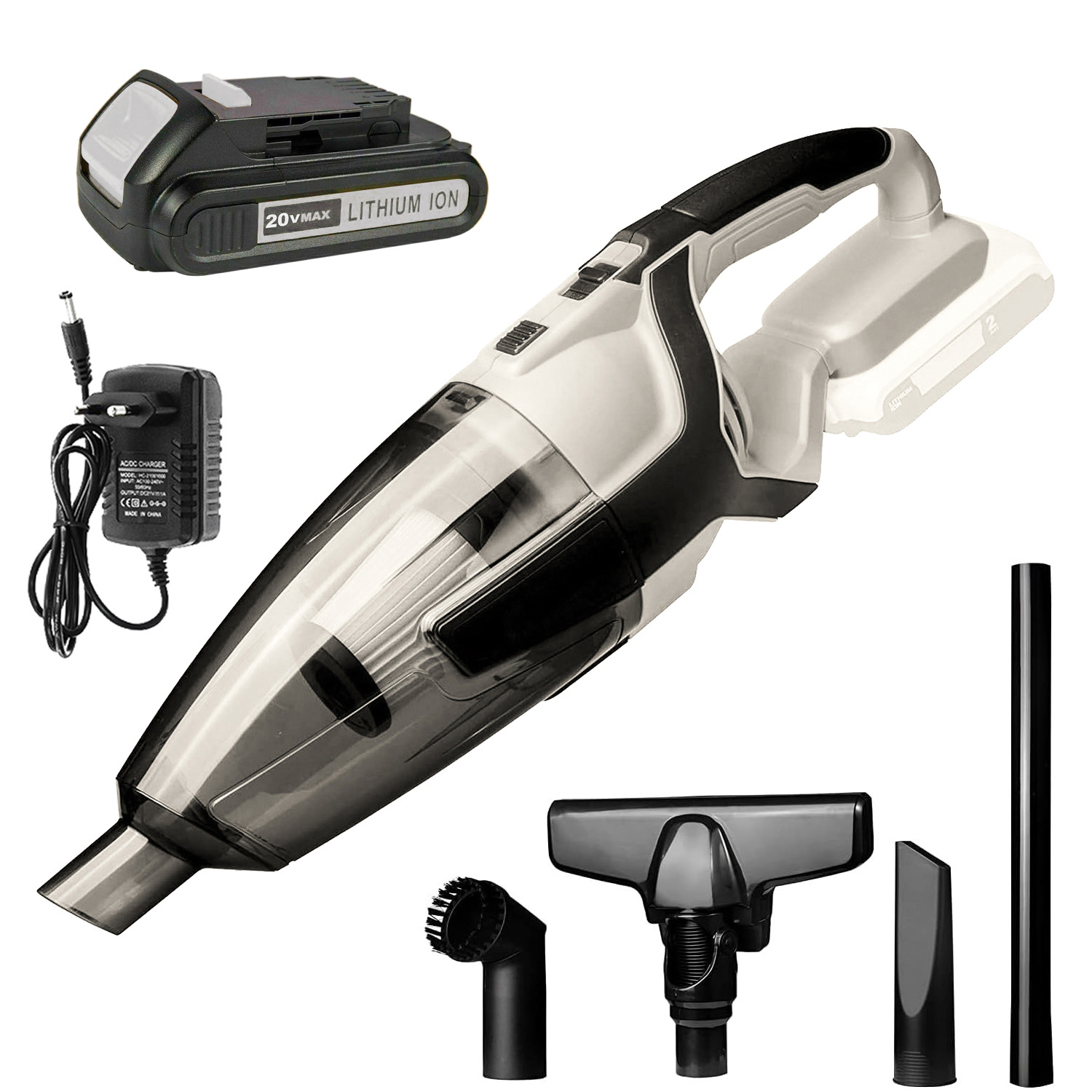 便携式多功能车用吸尘器大功率两用充电家用车载小型无线吸尘器