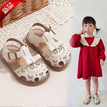 女宝宝凉鞋2022夏季新款童鞋1-3岁防掉薄款洋气百搭婴儿鞋
